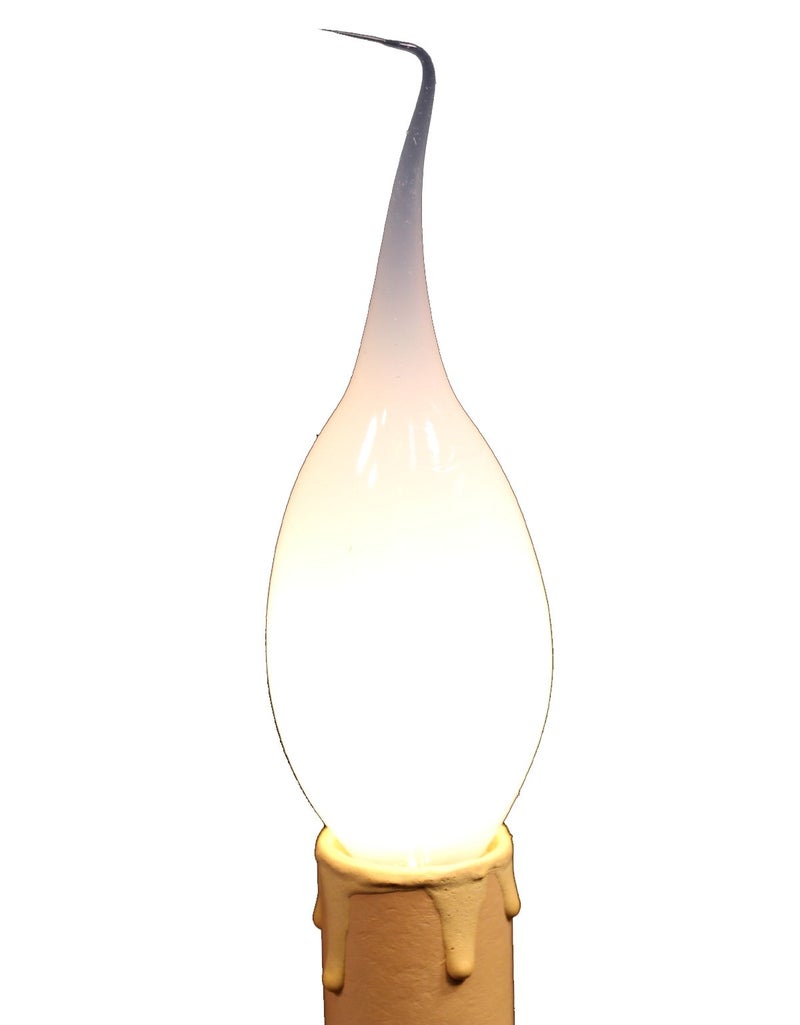 Creative HobbiesÂ® Country Style Silicone Dipped Candle Light Bulbs, 15 Watt -Pack of 6 Bulbs - Image 5